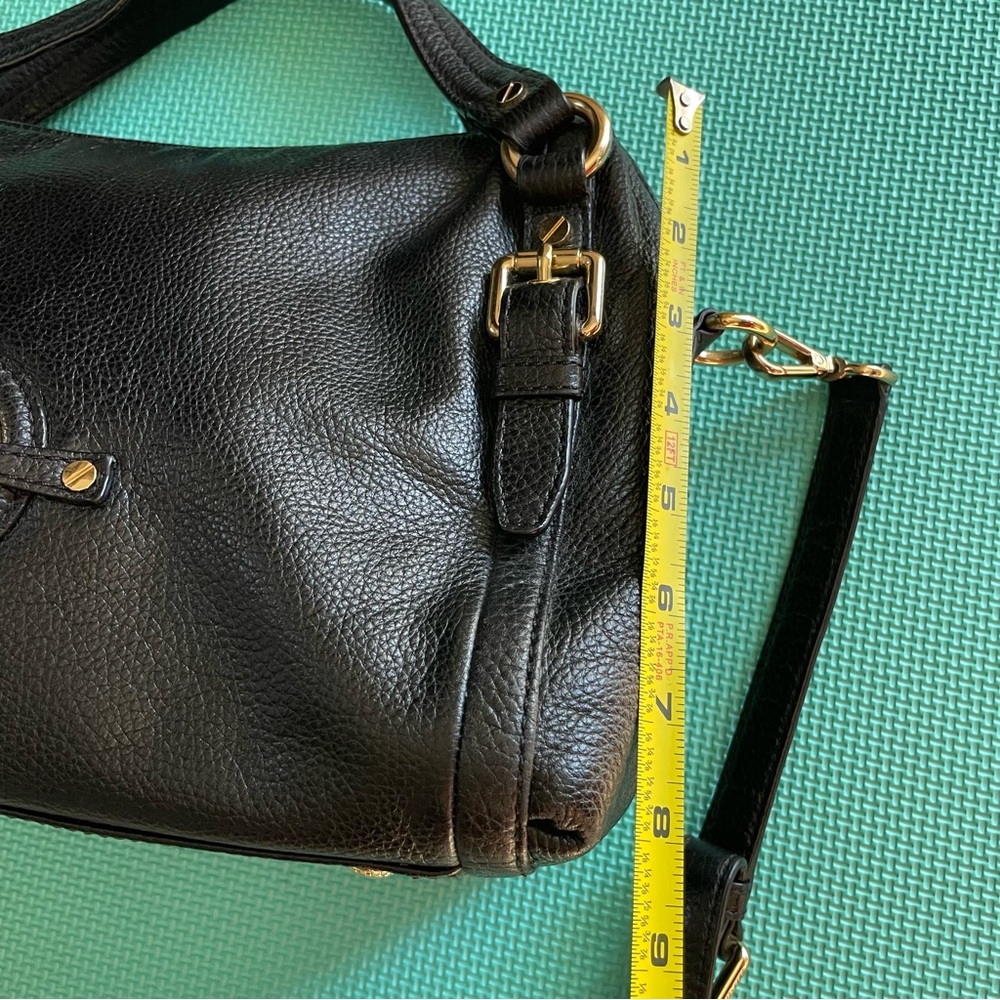 Michael Kors Black Stockard Medium Convertible Shoulder Bag - Picture 6 of 10